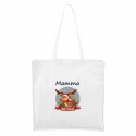 Maxi borsa Buon Natale con la renna Mamma