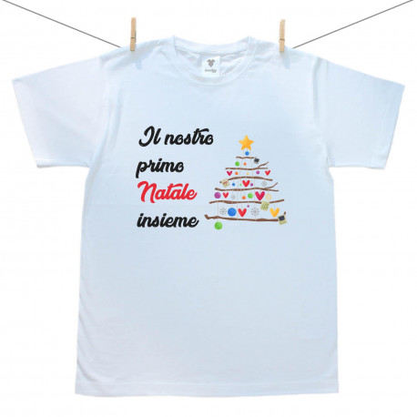 Maglietta da uomo Il nostro primo Natale insieme