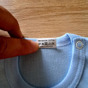 Body blu a maniche lunghe Piccolo biker