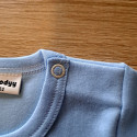 Body blu a maniche lunghe Piccolo biker