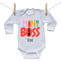 Body a maniche lunghe Mini boss con il nome