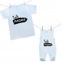 Set famiglia (tutina) Tale padre Tale figlio