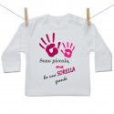 Maglietta a maniche lunghe Ho una sorella maggiore - bambina