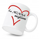 Tazza in ceramica La nonna migliore