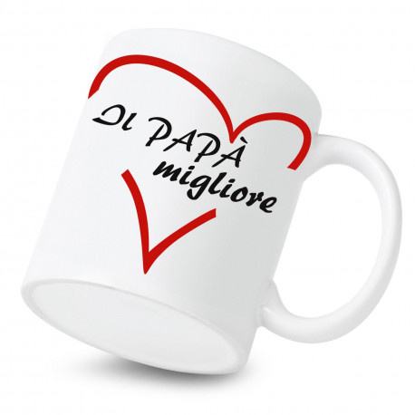 Tazza in ceramica Il papà migliore