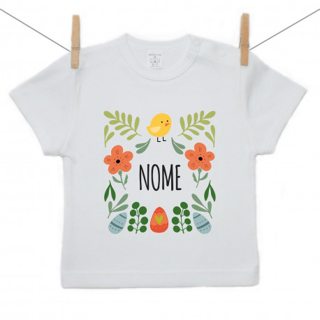 Maglietta a maniche corte Primavera con nome