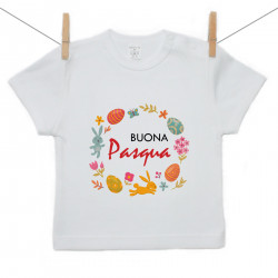Maglietta a maniche corte Buona Pasqua