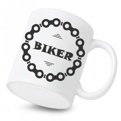 Tazza in ceramica Biker