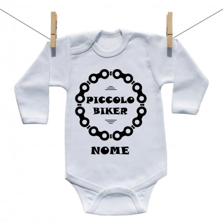Body a maniche lunghe Piccolo biker