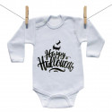 Body a maniche lunghe Happy Halloween
