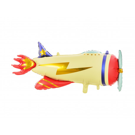 Palloncino foil Aereo, 91x39cm, mix Palloncino foil Aereo, 91x39cm, mix