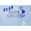 Palloncino Foil cancelletto, 35cm, argento