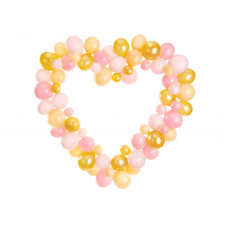 Ghirlanda di palloncini con struttura, rosa, 160 cm Ghirlanda di palloncini con struttura, rosa, 160 cm