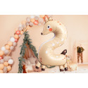 Palloncino Foil Numero 2 - Cerbiatto, 65x102 cm
