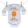 Body a maniche lunghe Il mio primo Halloween fantasmino