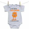 Body a maniche corte Il mio primo Halloween fantasmino