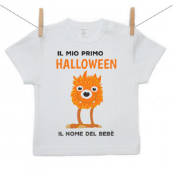 Maglietta a maniche corte Il mio primo Halloween fantasmino