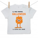 Maglietta a maniche corte Il mio primo Halloween fantasmino