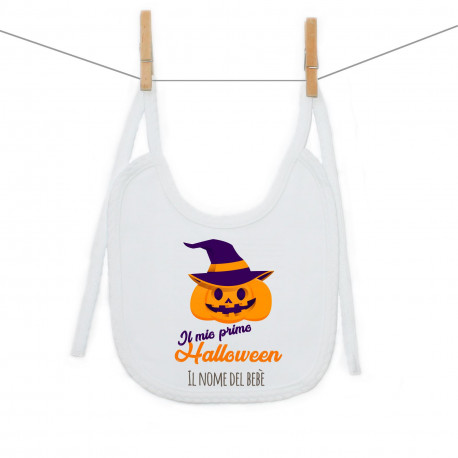 Bavaglino La mia prima zucca di Halloween Bavaglino La mia prima zucca di Halloween