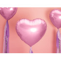 Palloncino Foil Cuore, 45cm, rosa chiaro