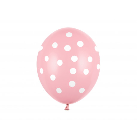 Palloncini 30cm, A Pois, Rosa Baby Pastello Palloncini 30cm, A Pois, Rosa Baby Pastello