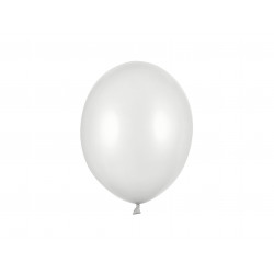 Palloncini Strong 27cm, Argento Neve Metallizzato