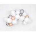 Palloncini Strong 27cm, Argento Neve Metallizzato