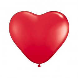 Palloncini Eco 26cm pastello, cuore rosso 12´´- 31cm