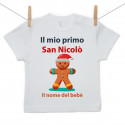 Maglietta a maniche corte Il mio primo San Nicolò