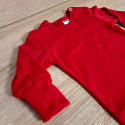 Body evolutivo rosso a manica lunga