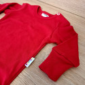 Body evolutivo rosso a manica lunga