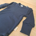 Body evolutivo blu scuro a manica lunga