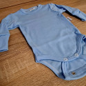 Body evolutivo azzurro a manica lunga