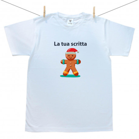 Maglietta da uomo San Nicola con scritta personalizzata Maglietta da uomo San Nicola con scritta personalizzata