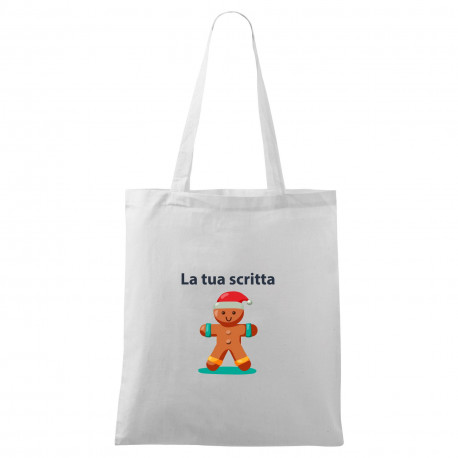 Borsa San Nicola con scritta personalizzata Borsa San Nicola con scritta personalizzata