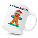 Tazza in ceramica San Nicola con scritta personalizzata