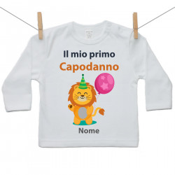 Maglietta a maniche lunghe Il mio primo Capodanno