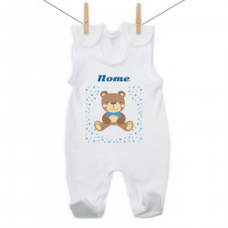 Tutina con orsacchiotto per bimbo