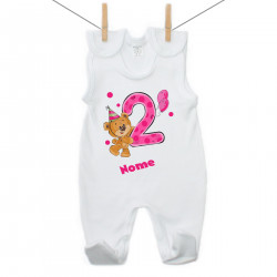 Tutina Ho 2 anni con orsacchiotto per bimba