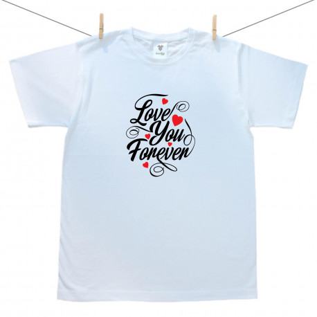 Maglietta da uomo Love you forever