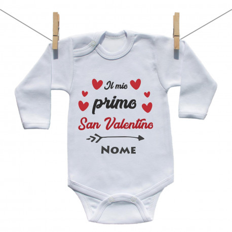Body a maniche lunghe Il mio primo San Valentino
