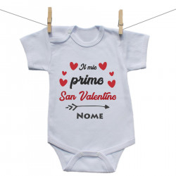 Body a maniche corte Il mio primo San Valentino