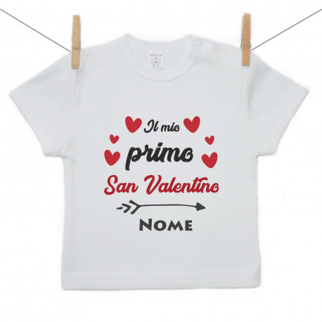 Maglietta a maniche corte Il mio primo San Valentino