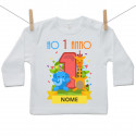 Maglietta a maniche lunghe Ho 1 anno