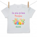 Maglietta a maniche corte La mia prima Pasqua