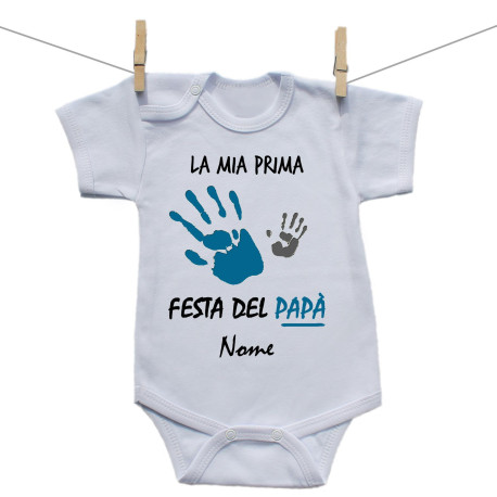 Body a maniche corte La mia prima Festa del Papà