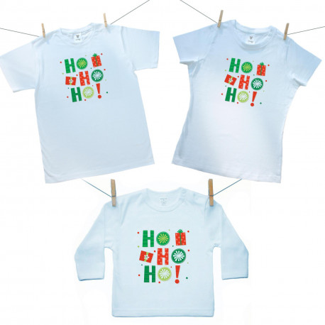 Set famiglia - HO HO HO! HO HO HO!