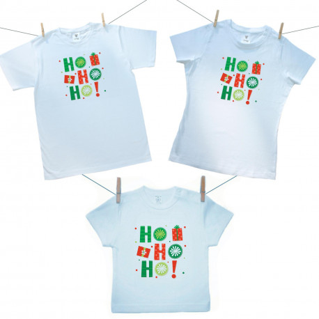 Set famiglia - HO HO HO! HO HO HO!