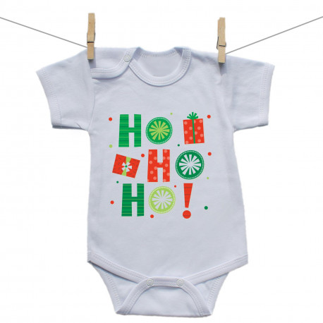 Body a maniche corte HO HO HO! Body a maniche corte HO HO HO!