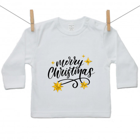 Maglietta a maniche lunghe Merry Christmas